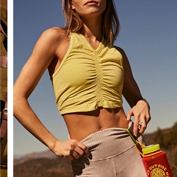 Free people movement lime Sophie tank - Picture 2 of 6